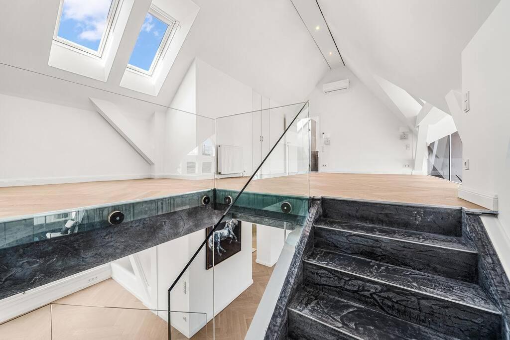 Designer Penthouse With Balcony Apartamento Viena Exterior foto