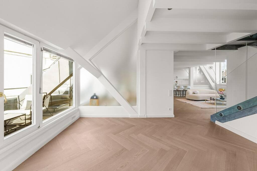 Designer Penthouse With Balcony Apartamento Viena Exterior foto